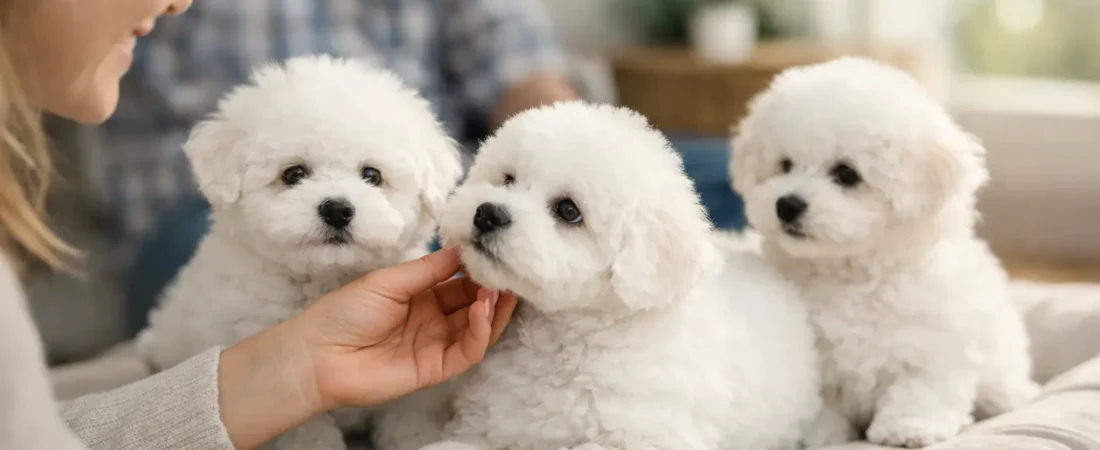 Choosing a Home Raised Bichon Frise Breeder