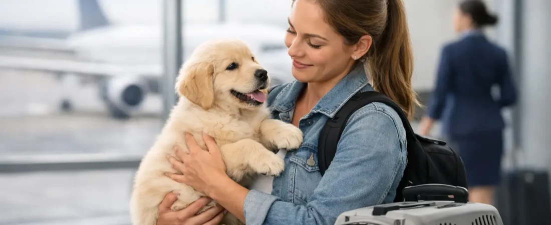 Flight Nanny Puppy Delivery Example: What to Expect