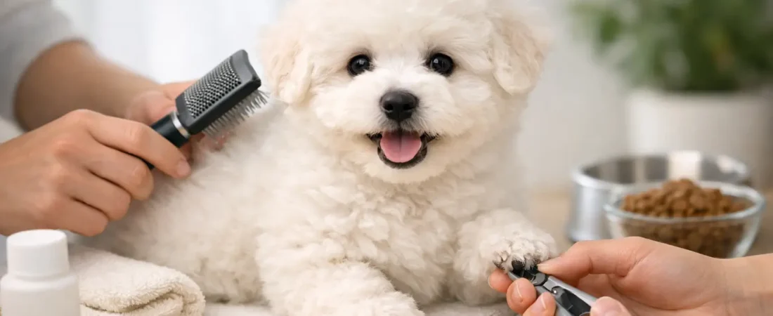 How to Care for a Bichon Frise Puppy